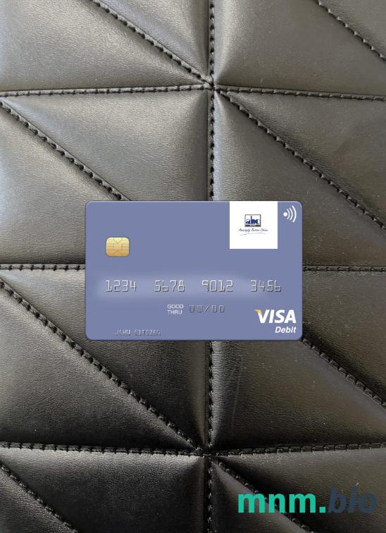 Africa banking Corporation (ABC) Kenya visa obciążyć card wygląd fotograficzny skan PSD + zdjęcie